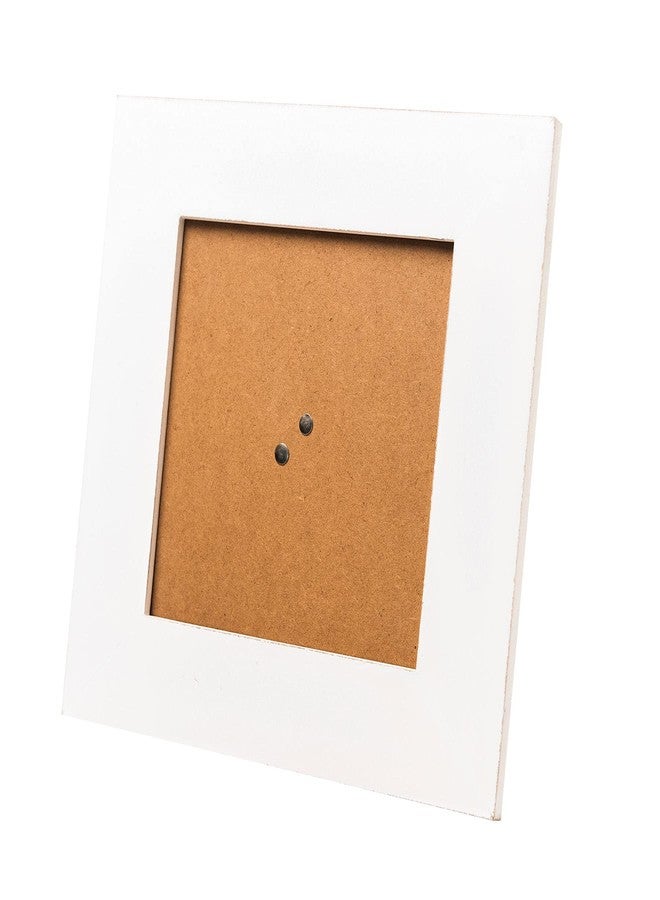 IVEI DIY MDF Photo Frames Craft with Primer - MDF Wood Tabletop Photo Frame - MDF Photo Frame - Set of 2 for Painting Wooden Sheet Craft, Decoupage, Resin Art Work & Decoration (Photo Size: 6in X 6in) - Image 1